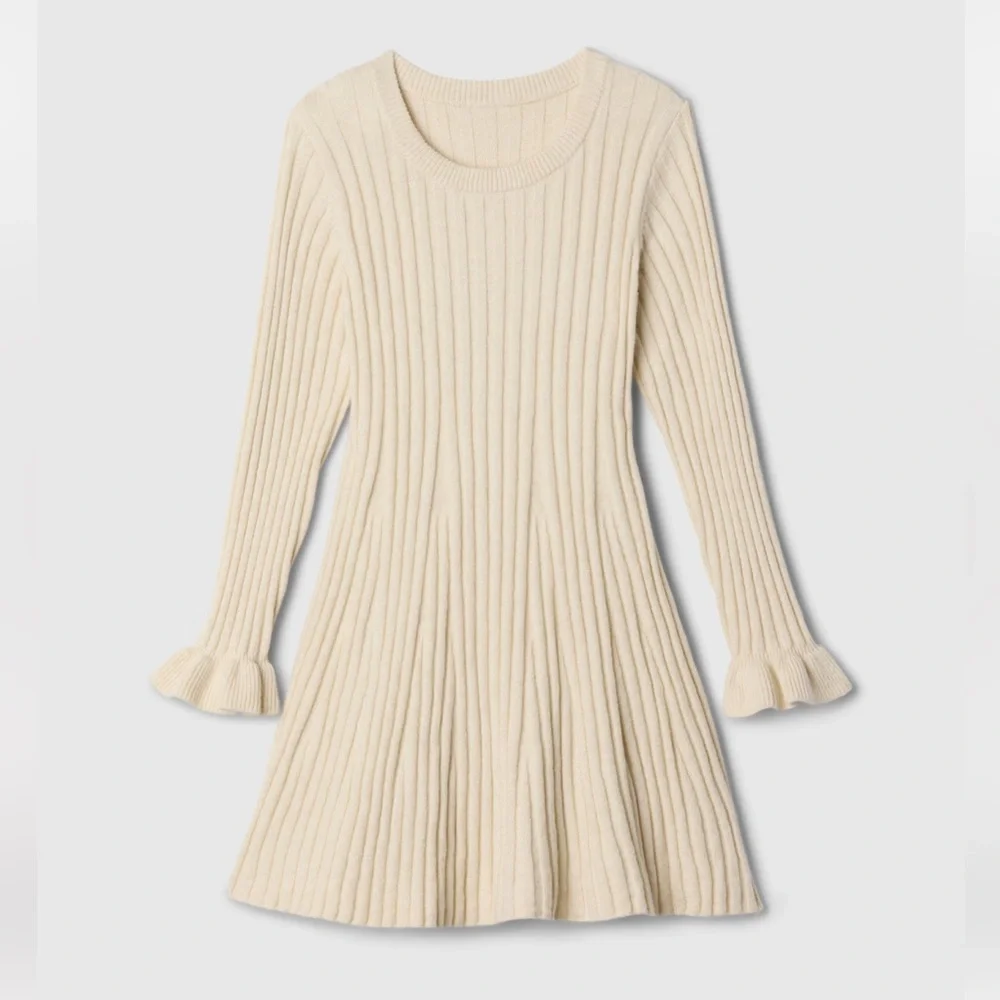 Toddler CashSoft Rib Sweater Dress
